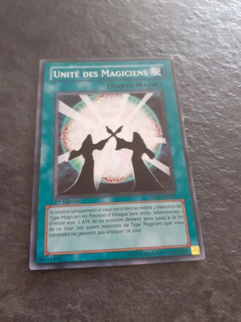 Carte Yu-Gi-Oh ! Unité des magiciens SDSC-FR021
