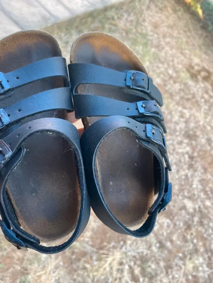 Sandales birkenstock garçon noir 27 - photo numéro 6