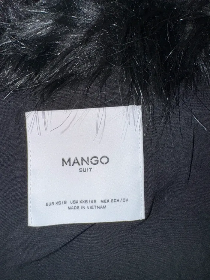 Manteau fourrure noir - photo numéro 3