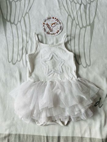 Body tutu blanc