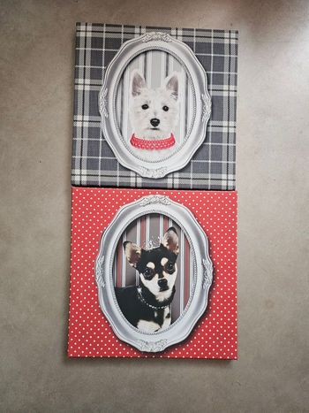 Tableaux portraits de chien