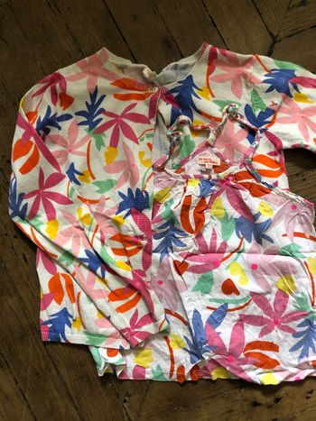 Twin Set fleuri DPAM 10 ans