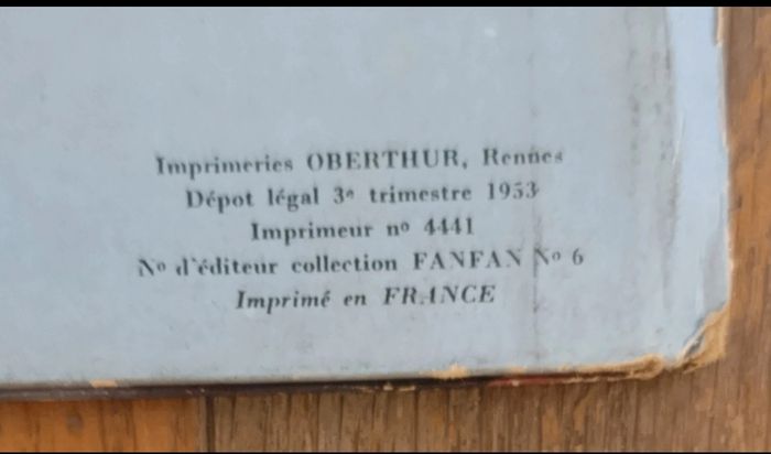 Ancien livre "Les trois mousquetaires" 1953 collection Fanfan - photo numéro 7