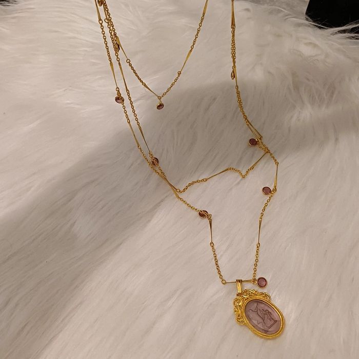 Sautoir 3 ranger goldette New York - photo numéro 9