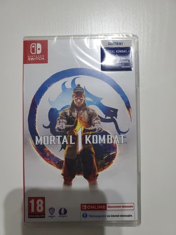 Mortal kombat sur Nintendo Switch.
