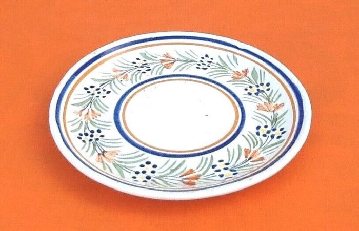 Tasse / Soucoupe à déjeuner Faïence Henriot Quimper France - photo numéro 5