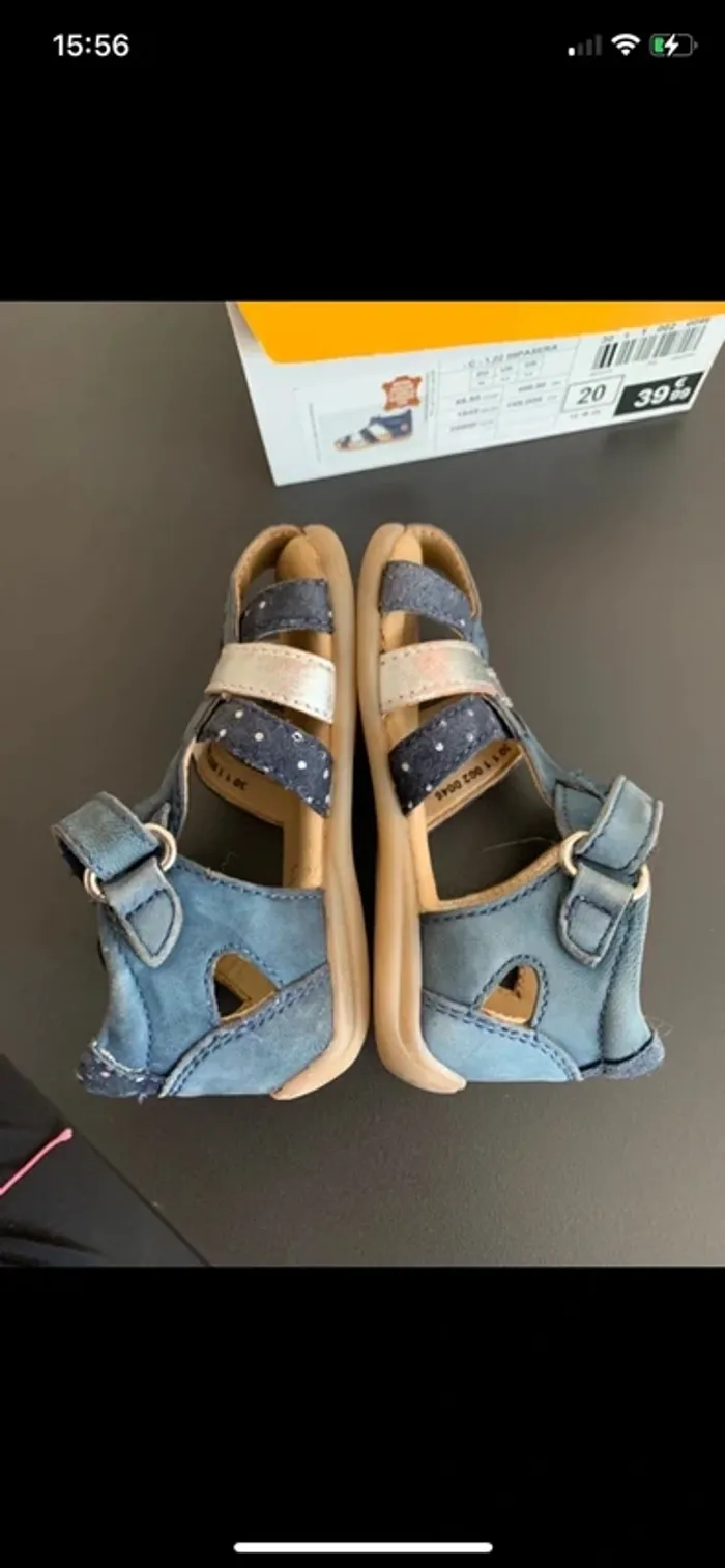 Sandales Gemo taille 20 - photo numéro 4