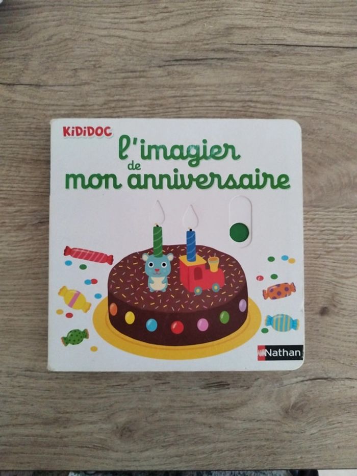 L'imagier de mon anniversaire