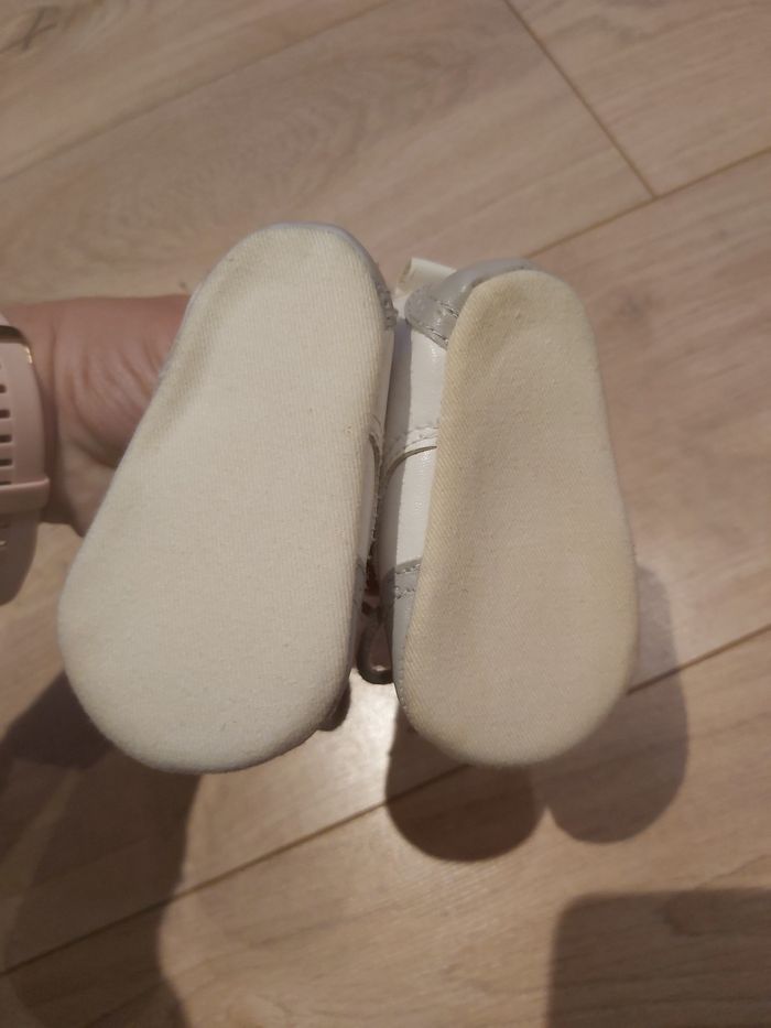 Chaussures de cérémonie bébé garçon 3/6 mois 10cms (78) - photo numéro 4