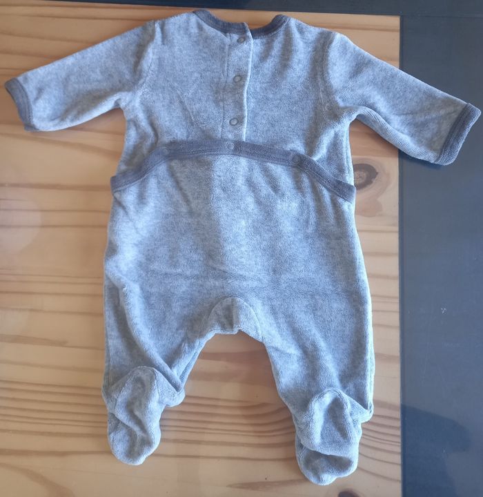 Pyjama velours bébé - photo numéro 3