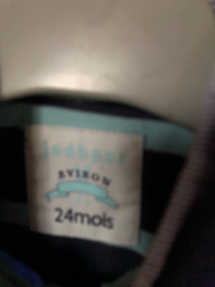 T-shirt polo chemise aviron 2 ans - photo numéro 2