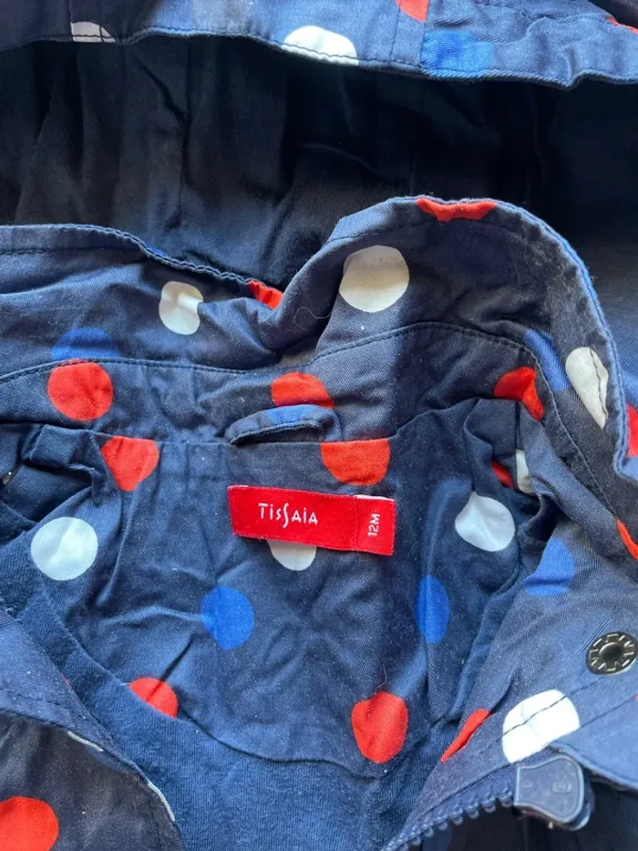 Parka à capuche amovible 12 mois - photo numéro 2