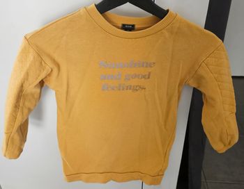 Robe sweat-shirt