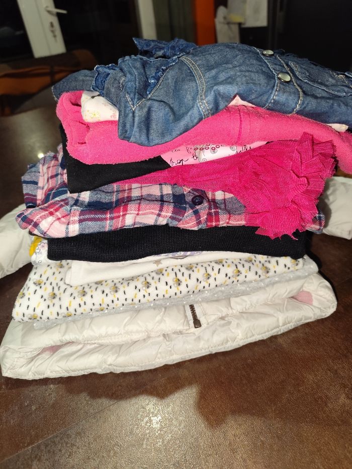 Lot vêtements fille 12 mois hiver - photo numéro 10