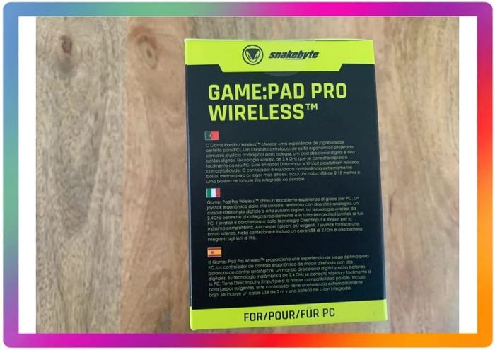 Manette pro sans fil snakebyte neuve et scellée dans son emballage - photo numéro 3
