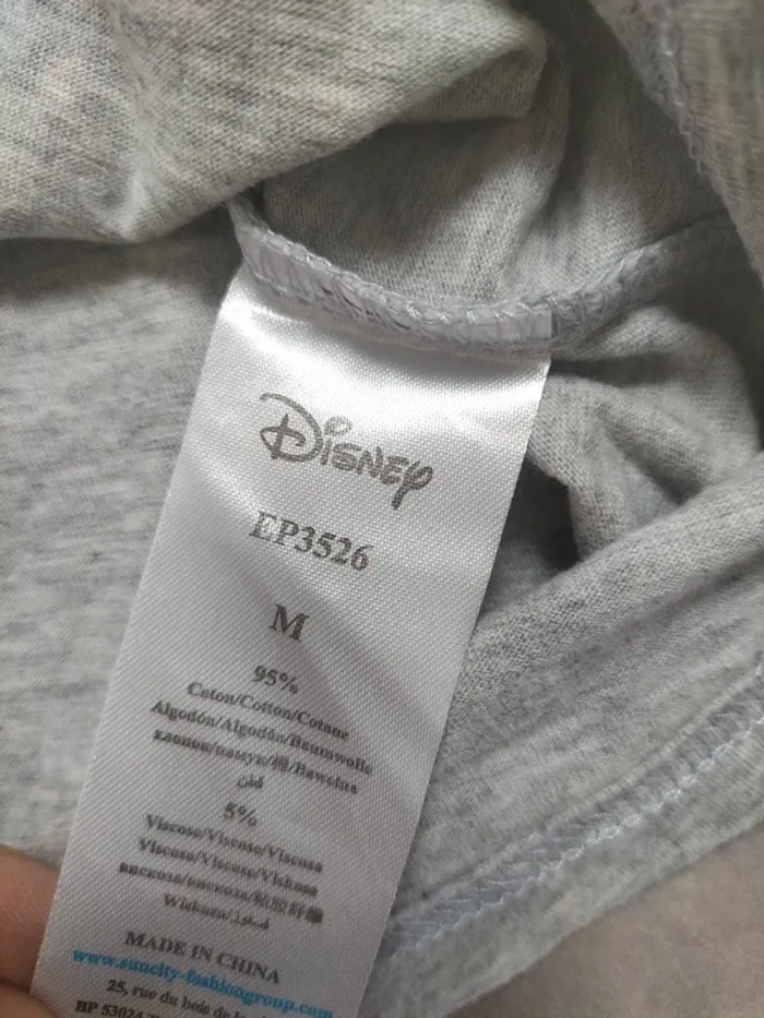 T-shirt Disney – Minnie Mouse gris – Taille M - photo numéro 6