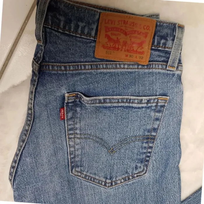 Jean Levi's 511 W30 L32 Bleu - photo numéro 5