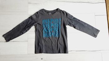 Vêtement garçon tee-shirt manches longues Kiabi 6 ans