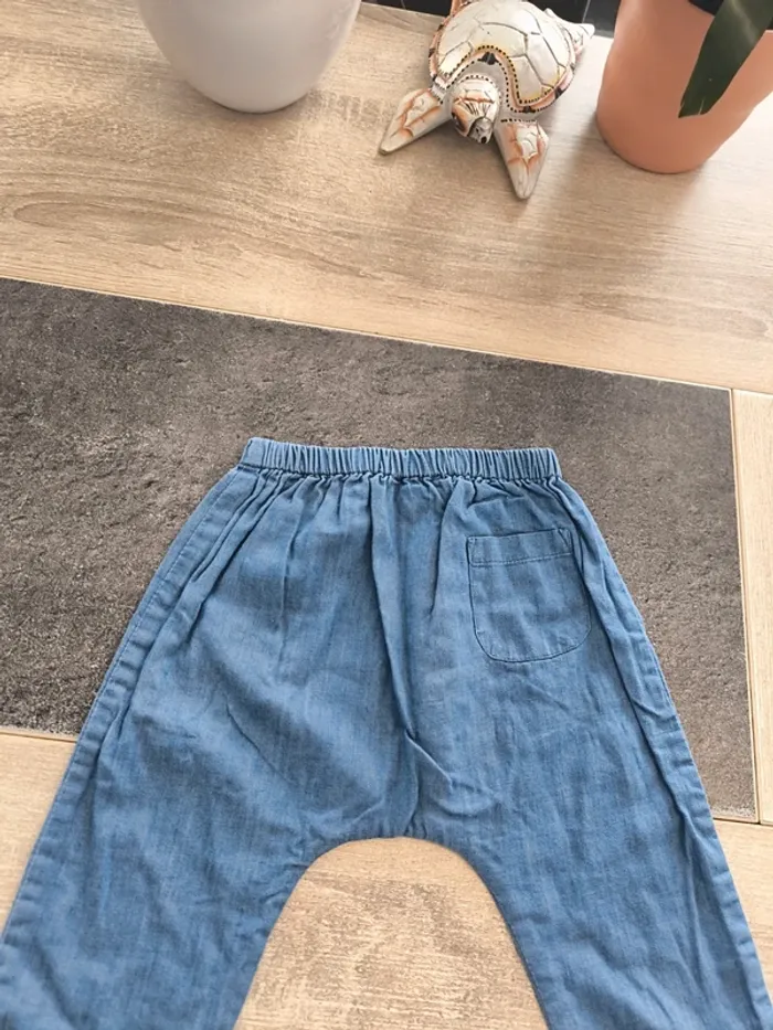 Pantalon léger coupe sarouel garçon 12 mois Cyrillus - photo numéro 6