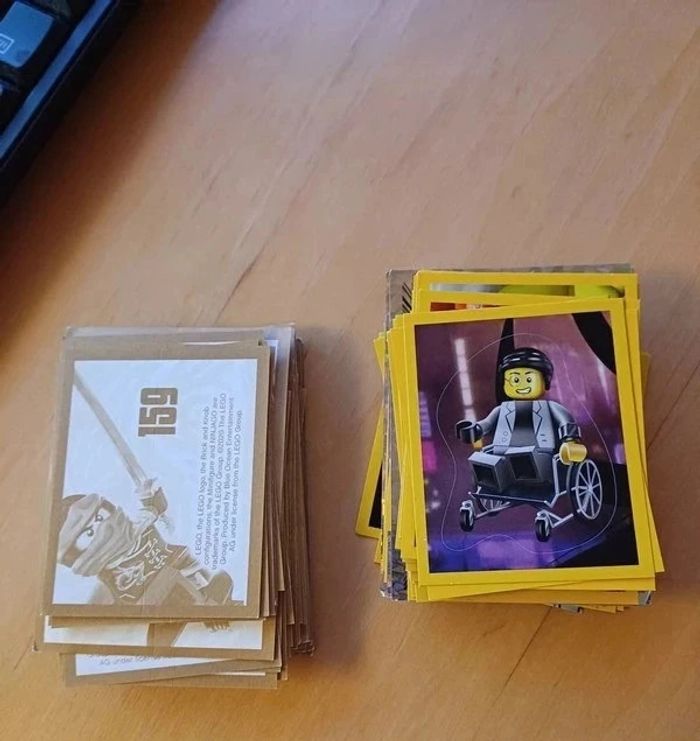 Lot de 10 images Lego Ninjago Legacy - Blue Ocean - 2020 - Allemagne