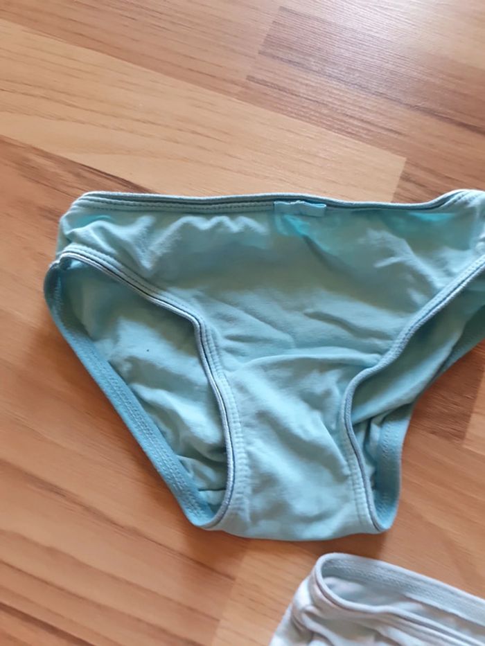 lot 3 sous vêtements okaidi 5 ans bleu - photo numéro 4