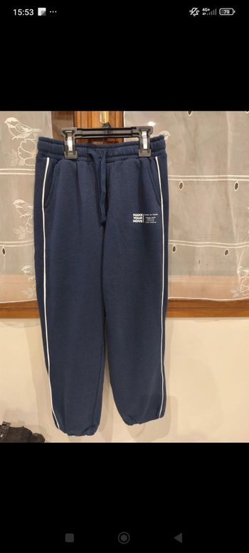 Jogging bleu marine enfant 10 ans