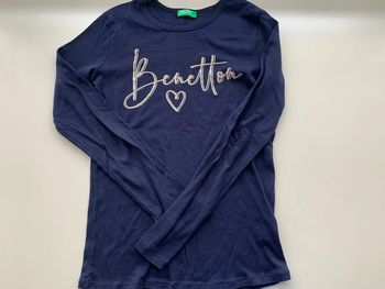 T shirt Benetton fille 10-11ans