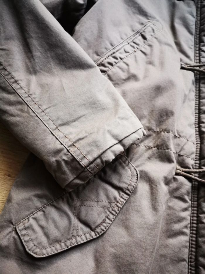 Manteau d'hiver beige marron - photo numéro 4