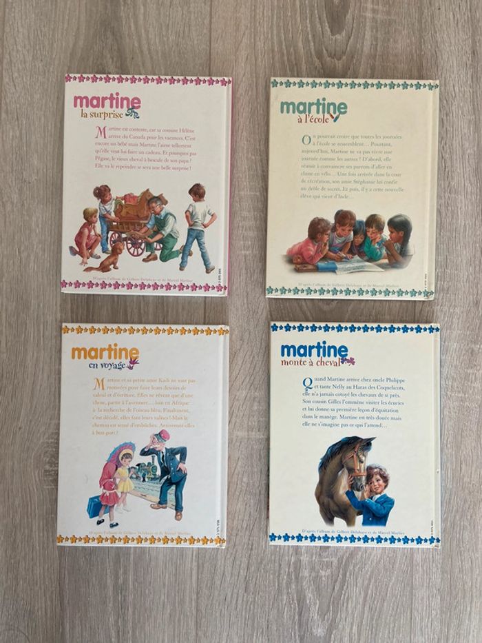 Lot de 4 livres Martine - photo numéro 2