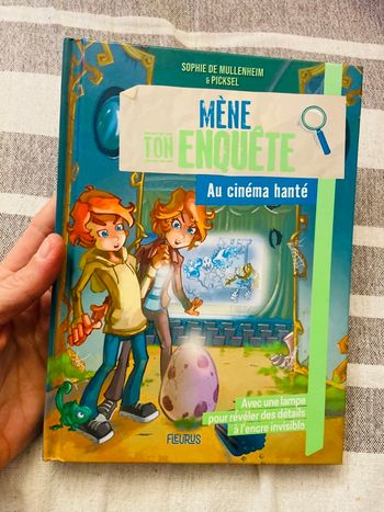 Livre enfant mène ton enquête 
