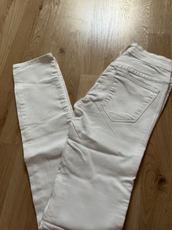 Jean skinny blanc H&M 34