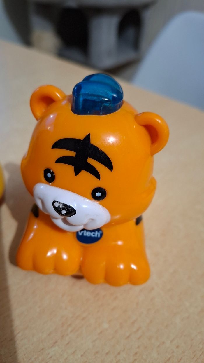 Lot de 3 voitures Tut Tut bolide animaux - photo numéro 4