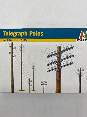 Maquette italeri Telegraph Pôles