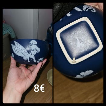 Bol fée clochette disney officiel