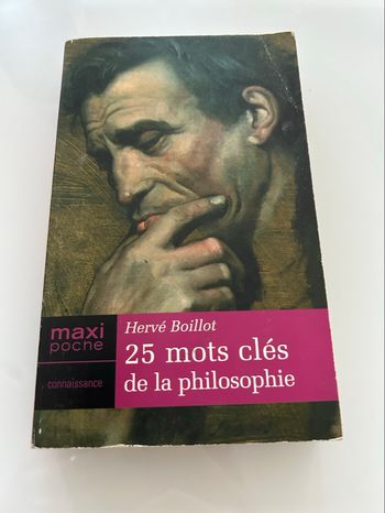 Livre 25 mots clés de la philosophie d’Hervé boillot