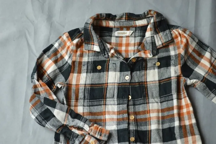 Robe courte à carreaux Orchestra 5 ans + collant offert - photo numéro 2