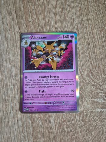 Alakazam holo 151