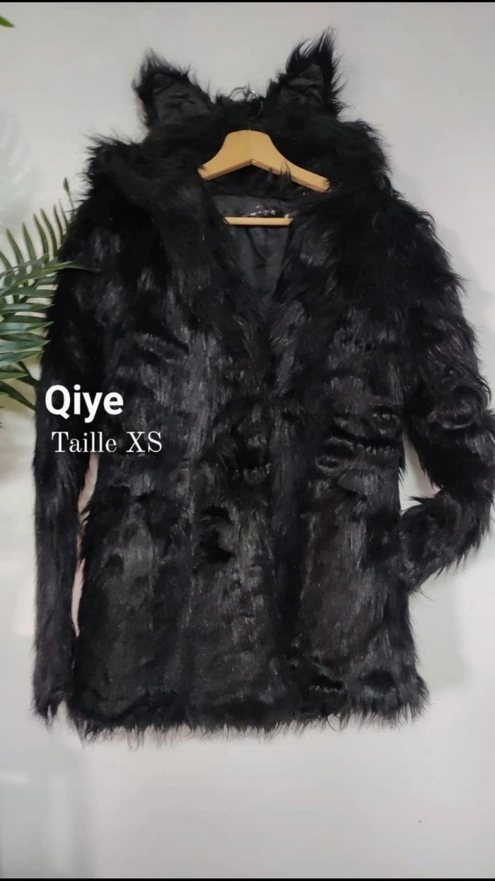 Manteau à capuche hiver femme - photo numéro 2