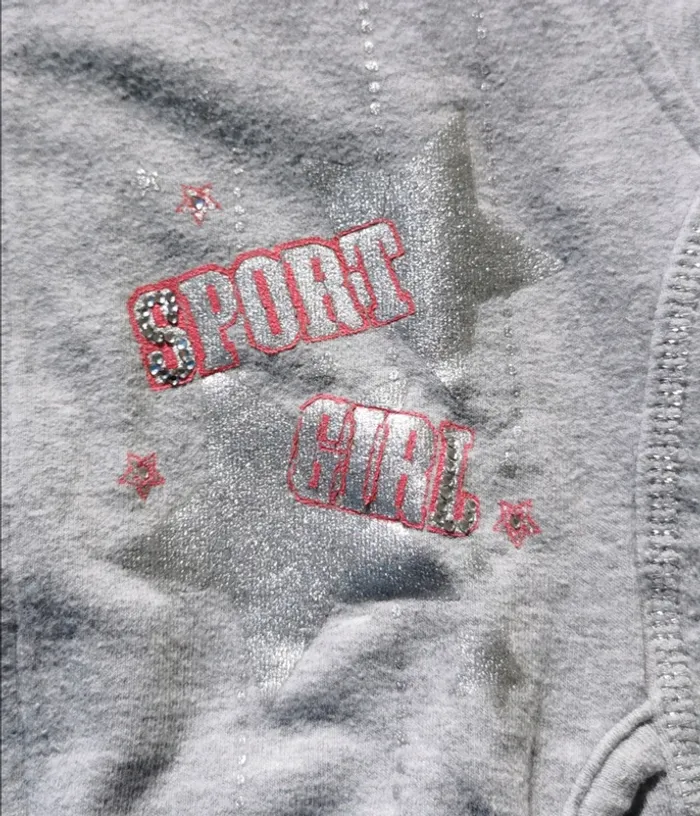 Sweat gilet zippé à capuche mini stereo sport 4 ans - photo numéro 2