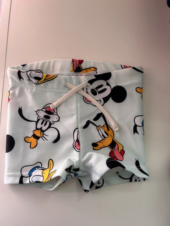 Short de bain Mickey 9-12 mois