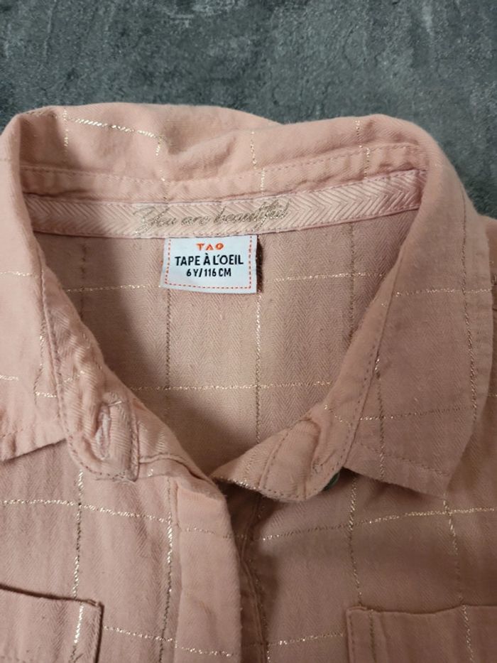 Robe fille 6 ans tape à l'œil très bon état - photo numéro 2