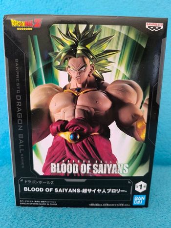 Figurine Dragon Ball Z - Broly Super Saiyan - Blood Of Saiyans - Officielle Import Japon
