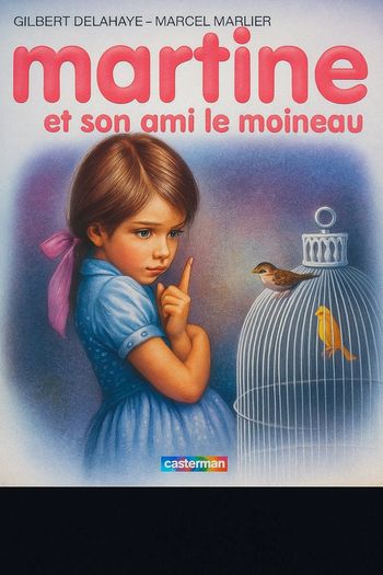 Martine et son ami le moineau