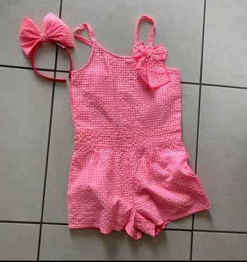 Combi short Billieblush 10 ans avec serre tête