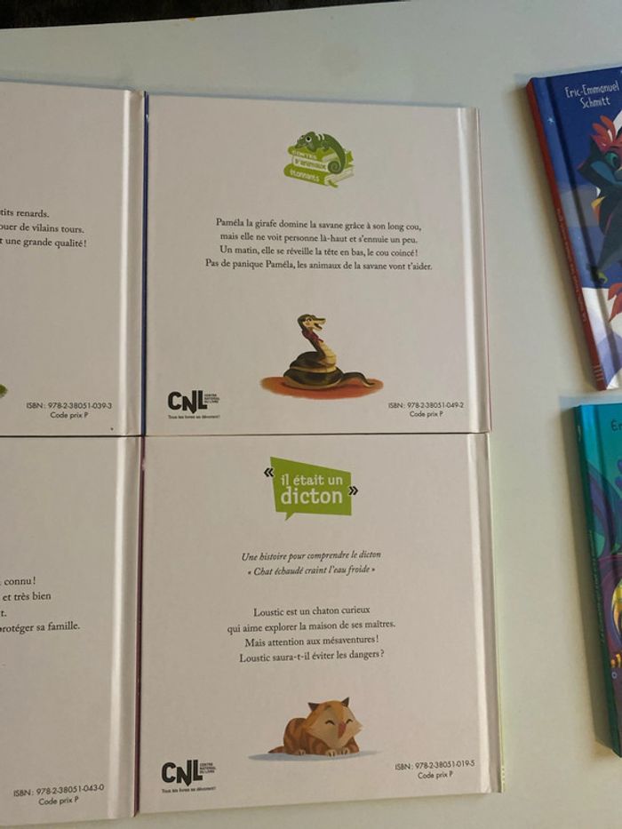 lot de six livres pour enfants de Éric Emmanuel Schmitt - photo numéro 5