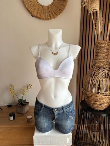 Soutien gorge blanc bretelles amovibles
