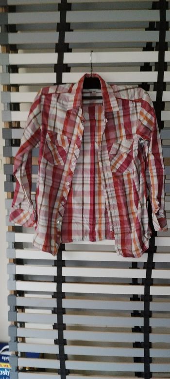 Chemise garçon à carreaux