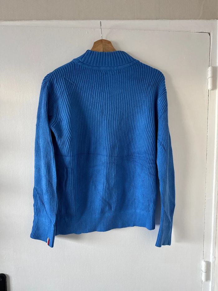Pull col rond femme Tommy Hilfiger bleu – Taille S – Très bon état - photo numéro 6