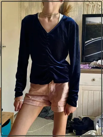 Top doux style velours taille 38/40 marque Jefferson