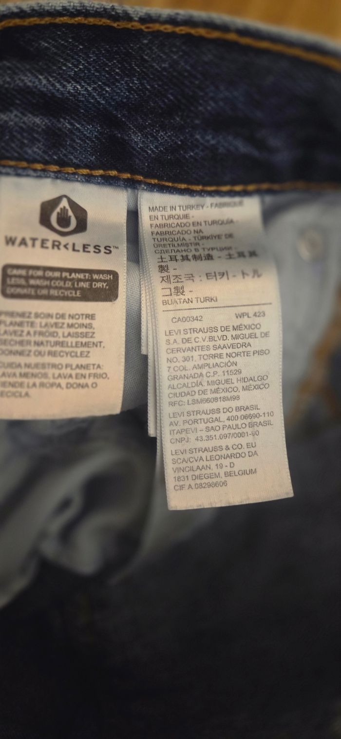 Jean Levi’s 501® Premium Waterless – Authentique, intemporel et éco-responsable – Excellent état - photo numéro 6